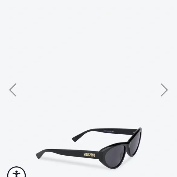 Moschino black cat eye sunglasses - Picture 3 of 8